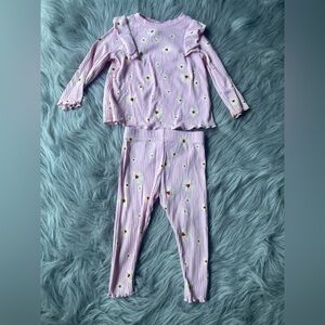 NWOT Cat & Jack Pink Baby Pajama set